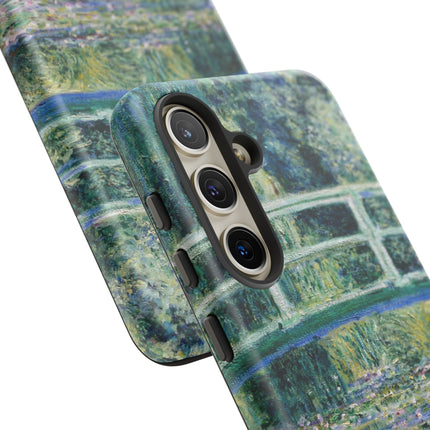 Water Lilies and Japanese Bridge by Claude Monet Phone Cases