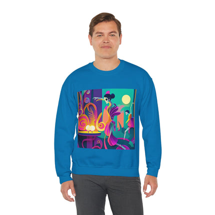 Dance of the Skeleton Ballerinas Unisex Heavy Blend™ Crewneck Sweatshirt