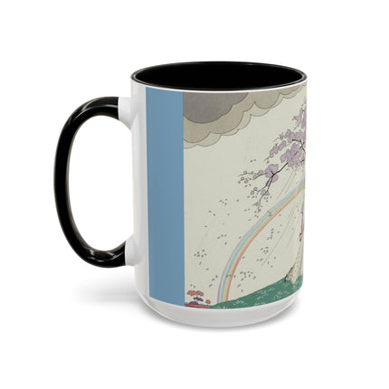 L’Arc-en-Ciel by George Barbier Colorful Mugs (11oz, 15oz)