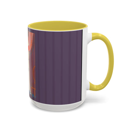 L’Entracte by Georges Lepape Colorful Mugs (11oz, 15oz)