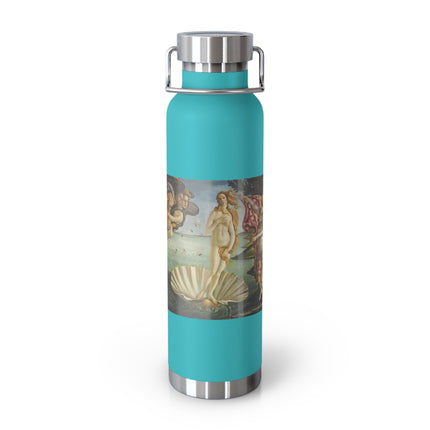 Birth of Venus by Sandro Botticelli Copper Vacuum Insulated Bottle, 22oz