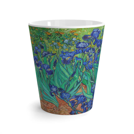 Irises by Vincent Van Gogh Latte Mug