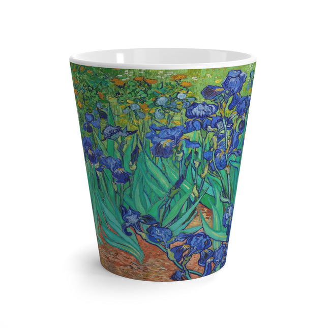 Irises by Vincent Van Gogh Latte Mug