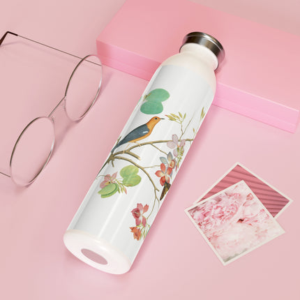 Orange-Headed Ground Thrush by Shaikh Zain al–Din Slim Water Bottle