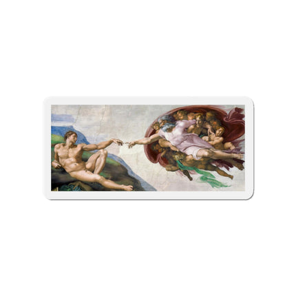 The Creation of Adam by Michelangelo Buonarroti Die-Cut Magnets (5 Sizes)