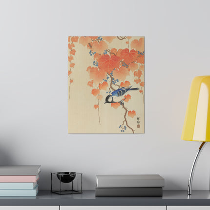Songbird on Paulownia Branch by Ohara Koson – Japanese Art Print