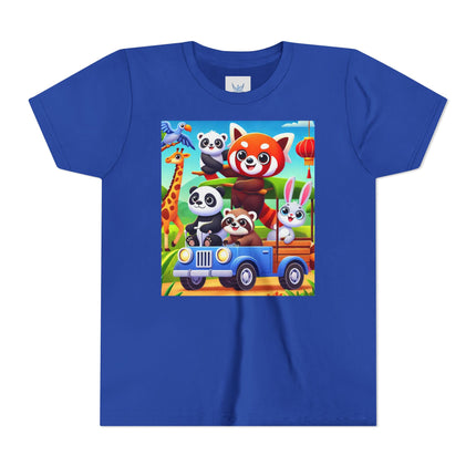 Safari Friends on the Move Youth Short Sleeve Tee
