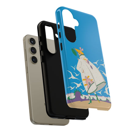 Seaside Wanderer Phone Case – Whimsical Charm & Coastal Delight