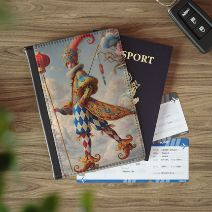 The Ornamental Jester Passport Cover