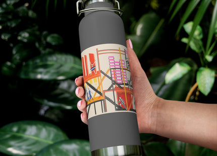Maquettes de Théatre 4 by Alexandra Exter Copper Vacuum Insulated Bottle, 22oz