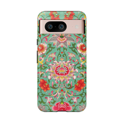 Colorful Floral Pattern by Owen Jones Phone Cases
