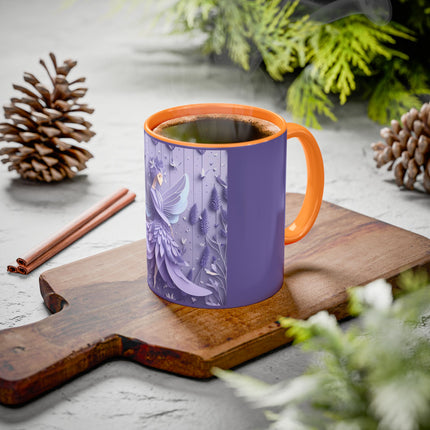 Lavender Fairy Colorful Mugs (11oz, 15oz)