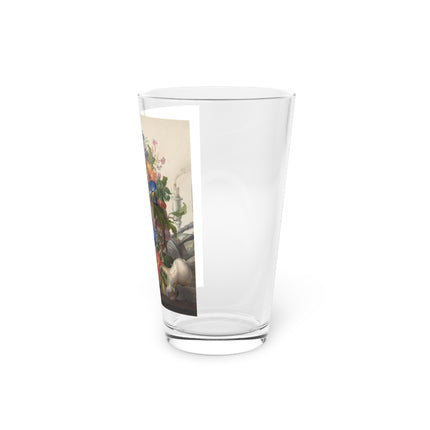 Vanitas Still Life by Herman Henstenburgh Glass, 16oz
