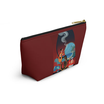 Golden Day Serenade Cosmetic Bag – Elegant Harmony & Sunlit Grace