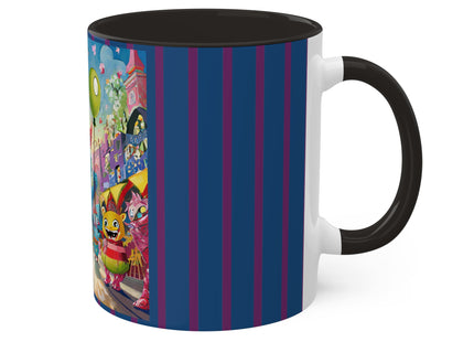 Monster Parade Madness Colorful Mugs, 11oz