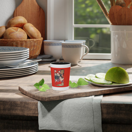 Earth for the Potted Plant by Tsukioka Yoshitoshi Ceramic Shot Glass