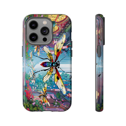Neon Swarm Phone Cases