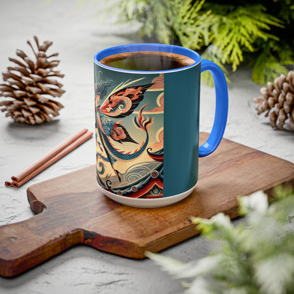 Dragon Fairy of the Temple Colorful Mugs (11oz, 15oz)