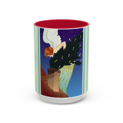The Christmas Angel Colorful Mugs (11oz, 15oz)