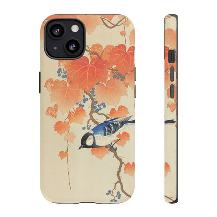 Japanese Bird and Branch by Ohara Koson Phone Cases