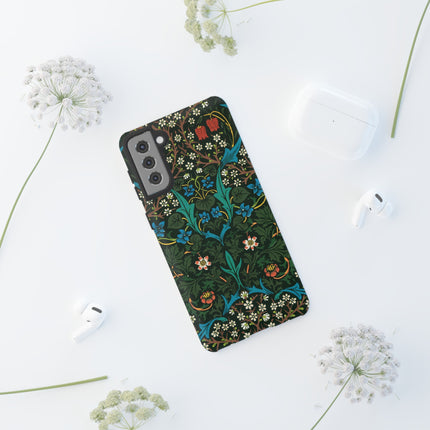 Tulip by William Morris Phone Cases
