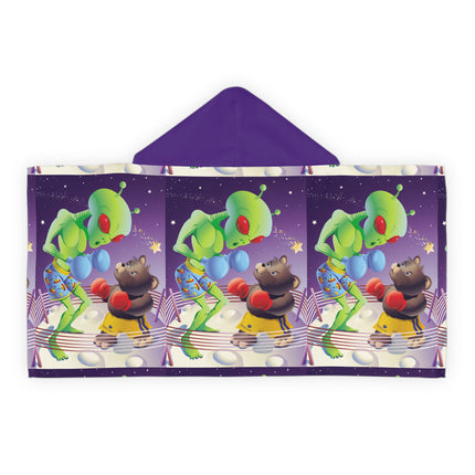 Cosmic Clash Youth Hooded Towel
