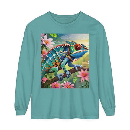 Camouflage Chameleon Long Sleeve T-Shirt