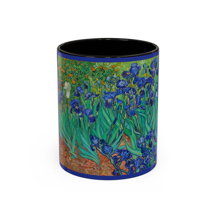 Irises by Vincent Van Gogh Colorful Mugs (11oz, 15oz)