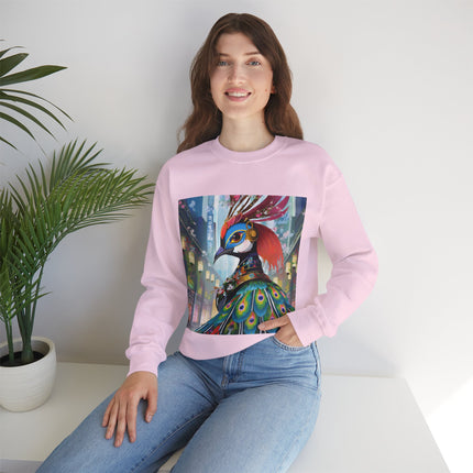 Techno Plumes Unisex Heavy Blend™ Crewneck Sweatshirt