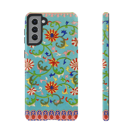 Colorful Floral Pattern by Owen Jones Phone Cases