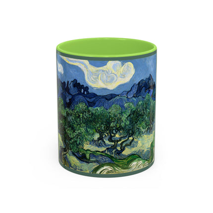 Olive Trees by Vincent Van Gogh Colorful Mugs (11oz, 15oz)