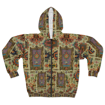 XVI et XVII Siecle 2 by Émile Prisse d'Avennes Zip Hoodie (AOP)