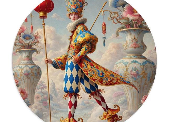 The Ornamental Jester Mouse Pad