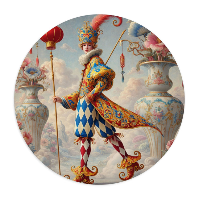 The Ornamental Jester Mouse Pad