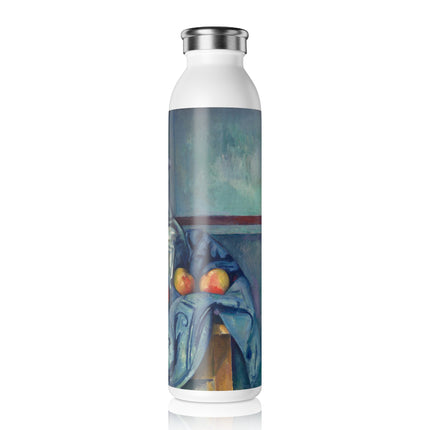 The Peppermint Bottle by Paul Cézanne Slim Water Bottle
