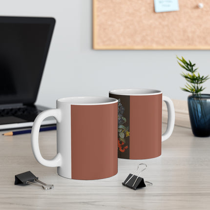 Flower Branch by Barbara Regina Dietzsch Ceramic Mug 11oz