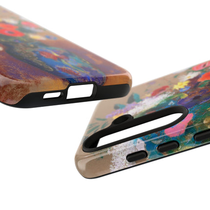 Bouquet of Flowers by Odilon Redon Phone Cases