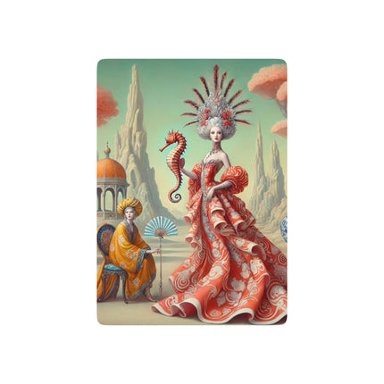 The Seahorse Court Playing Cards