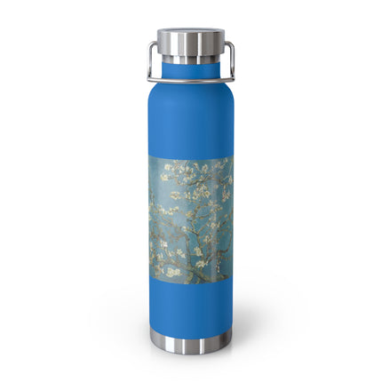 Almond Blossom by Vincent van Gogh Copper Vacuum Insulated Bottle, 22oz