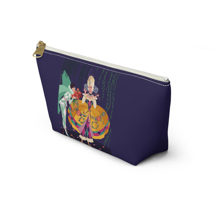Enchanted Courtship Cosmetic Bag – Whimsical Elegance & Floral Romance