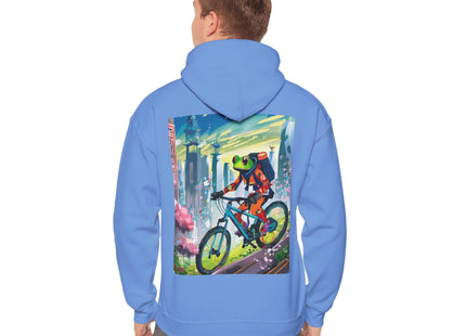 Cyberpunk Frog – Heavy Blend™ Hooded Sweatshirt