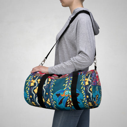 Floral Pattern III by Emile-Alain Séguy Duffle Bag