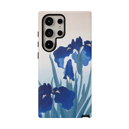 Iris Flowers by Ohara Koson Phone Cases