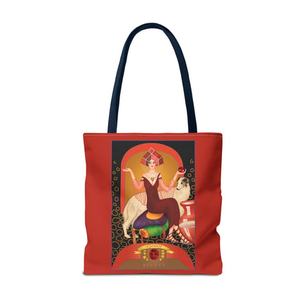 Astrology Gem Series: January & Garnet Tote Bag