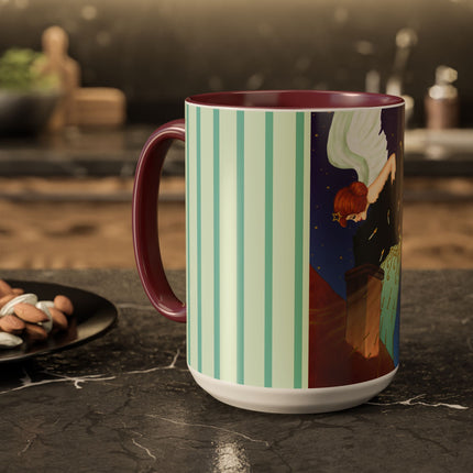 The Christmas Angel Colorful Mugs (11oz, 15oz)