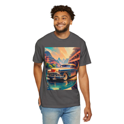 1953 Buick Roadmaster Unisex Garment-Dyed T-shirt