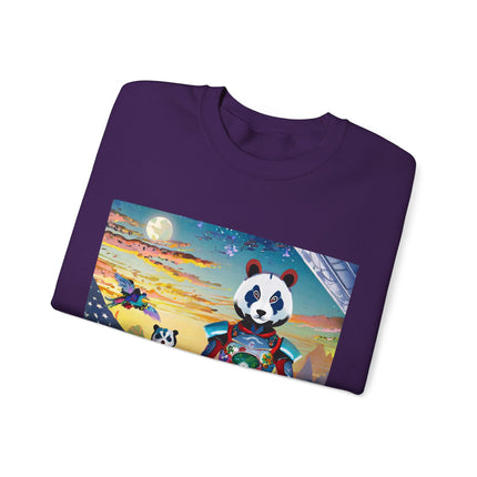 Cyber Punk Robots Unisex Heavy Blend™ Crewneck Sweatshirt