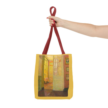 Interior, Window Light by Henri Le Sidaner Tote Bag (AOP)