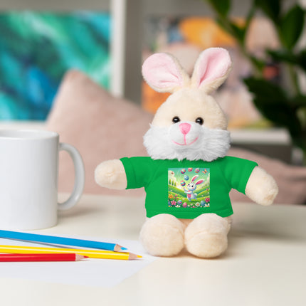 Easter Bunny Stuffed Animals with Tee