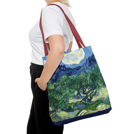 Olive Trees by Vincent Van Gogh Tote Bag (AOP)